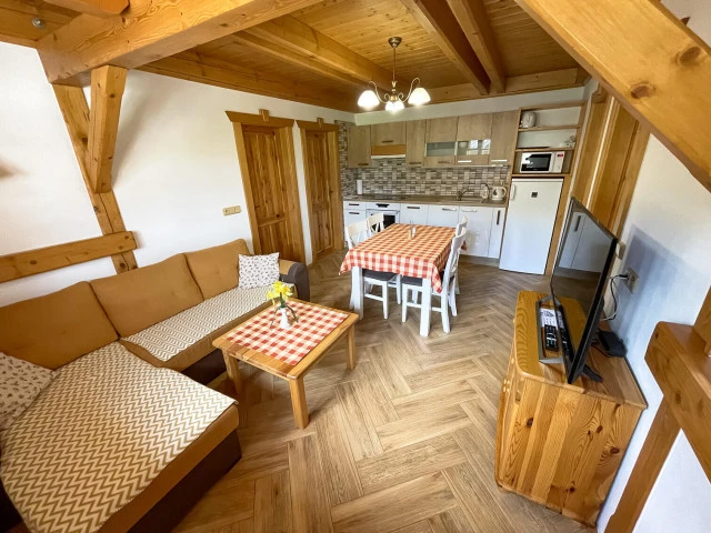 Dvouložnicový čtyřlůžkový apartmán